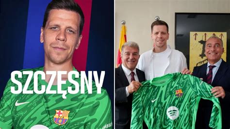 Barcelona confirma a Szczesny como nuevo arquero tras lesión .